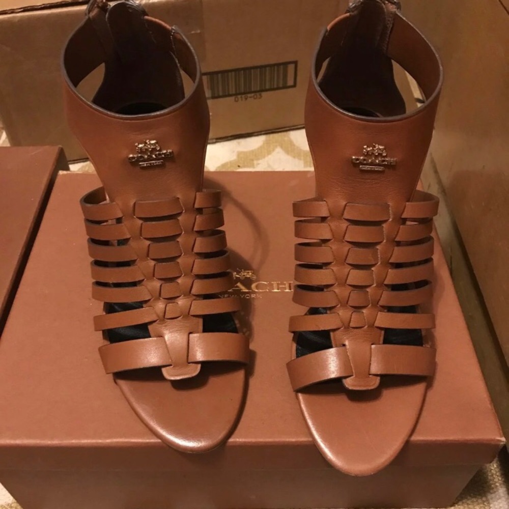 coach sandal heels